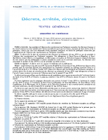 Journal officiel de la République française – N° 63 du 15 mars 201